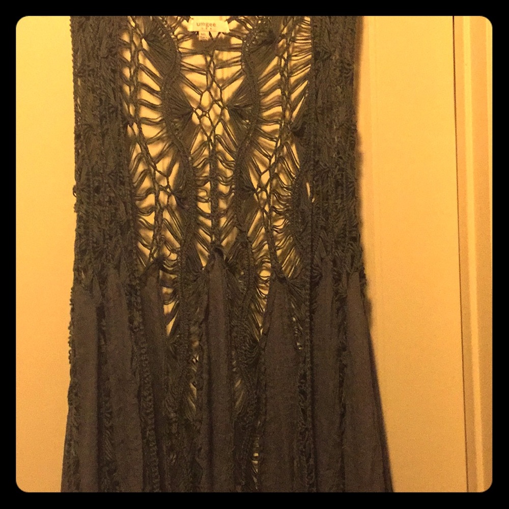 Olive green cardigan